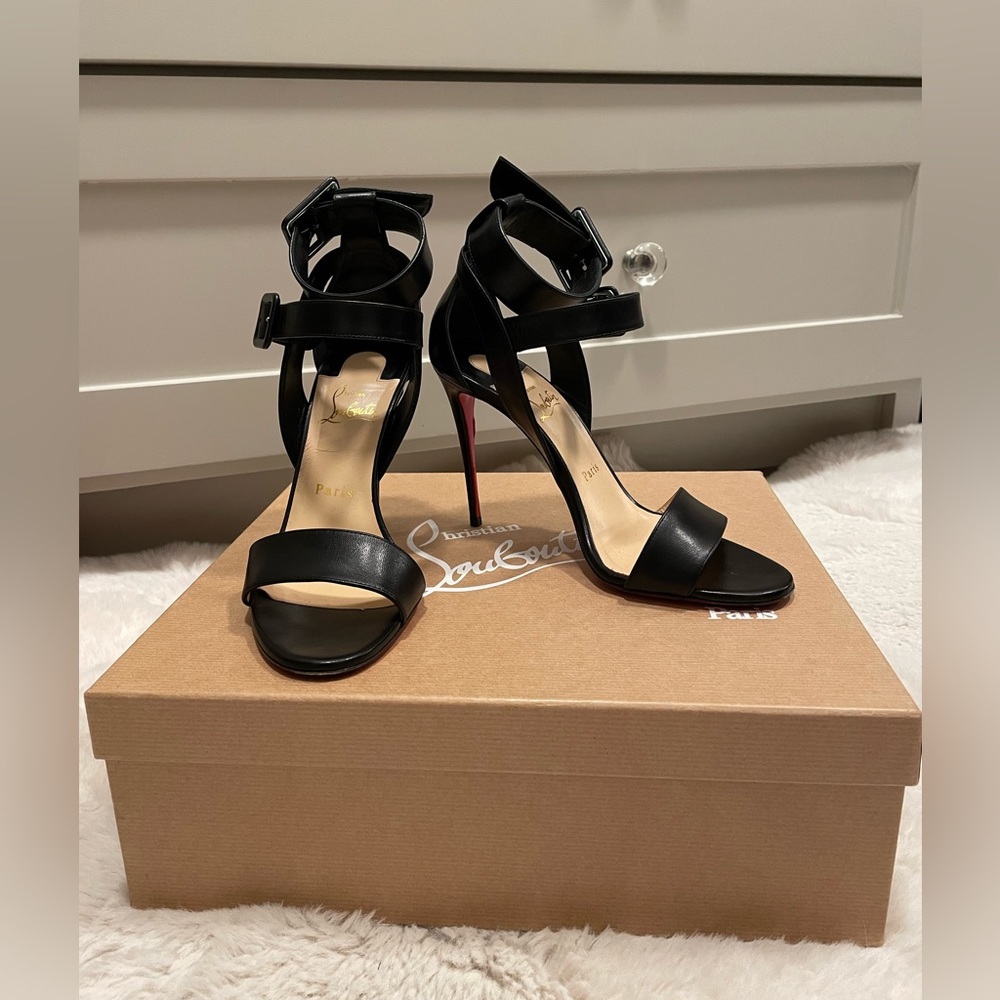 Christian Louboutin Multipot 100 Black - Size 38
